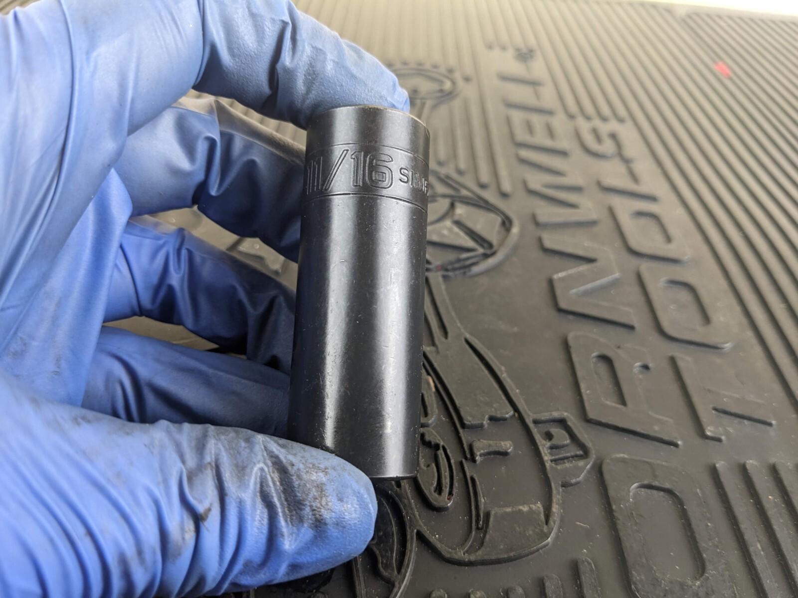 #as974 Snap On Tools SIMF220 3/8″ Drive 11/16″ Deep Impact Socket 6 Point USA