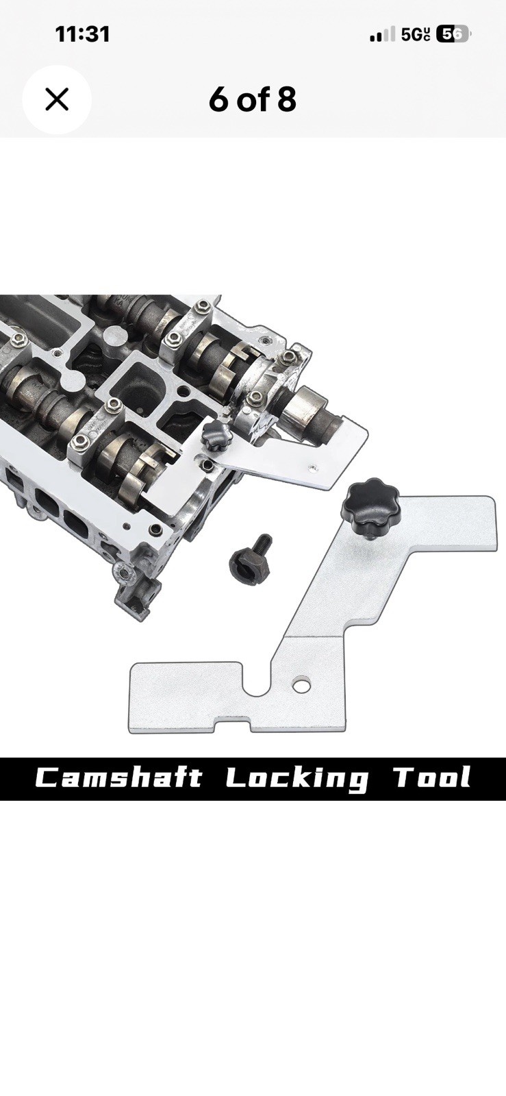 Yuesstloo Engine Camshaft Timing Locking Tool Kit, 9PCS Blue case