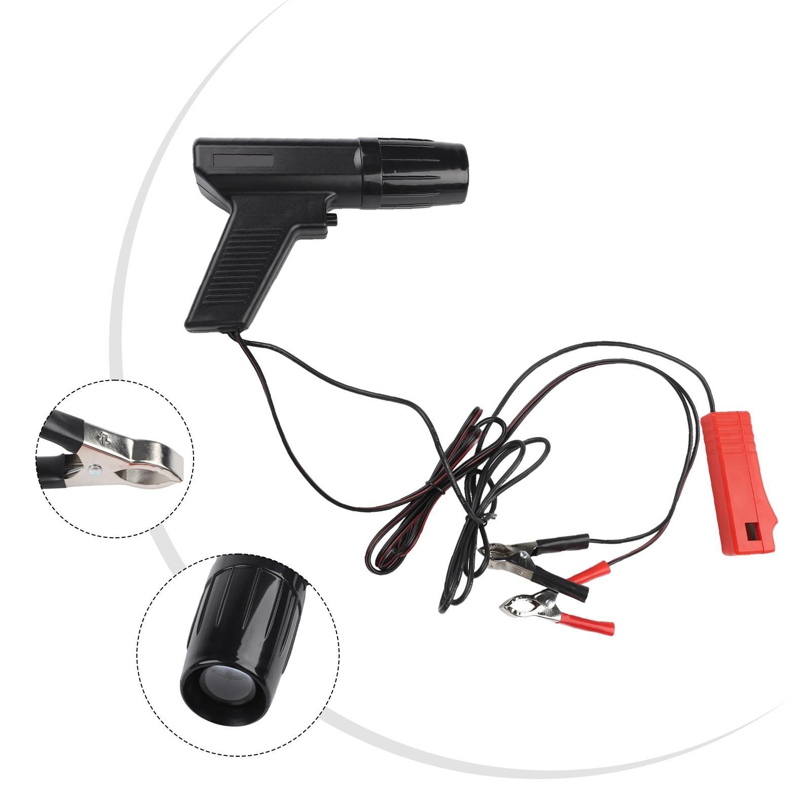 Automotive Strobe Timing Light 12V for Detecting Engine Timing Changes Easily