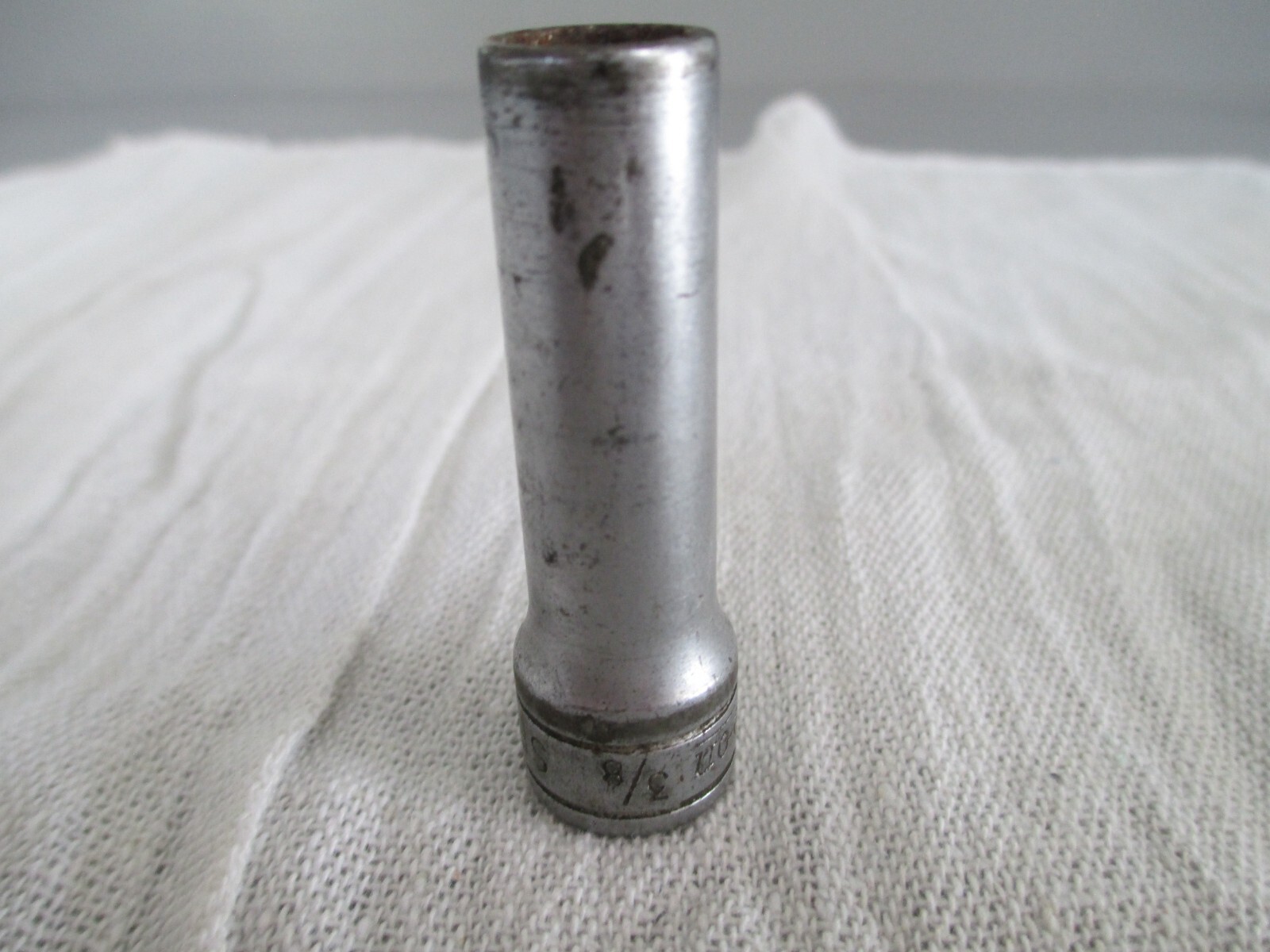 Snap-On SF121 3/8″ SAE 3/8″ Drive 12-Point Deep Chrome Socket USA used