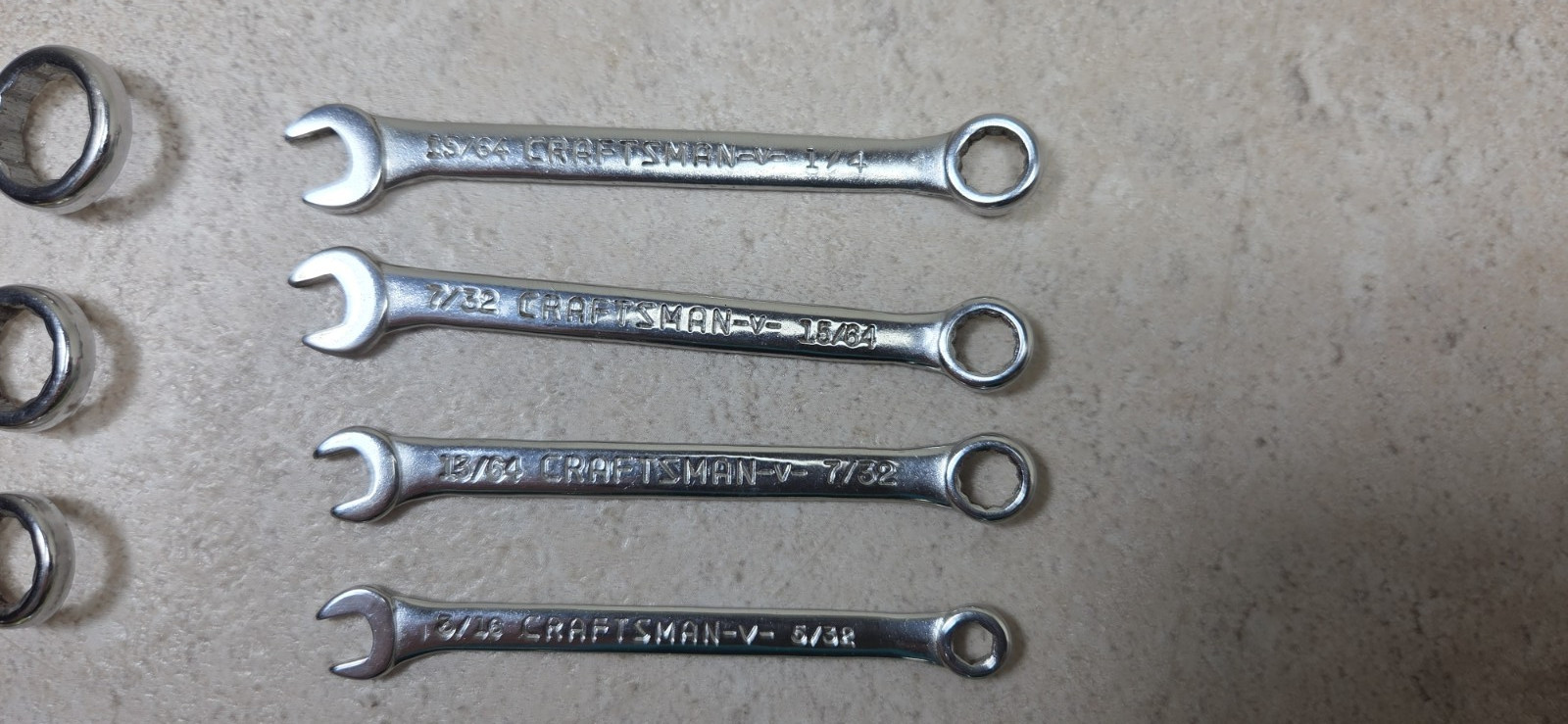 Craftsman V Series 9 Pc Mini Combination Ignition Wrench Set
