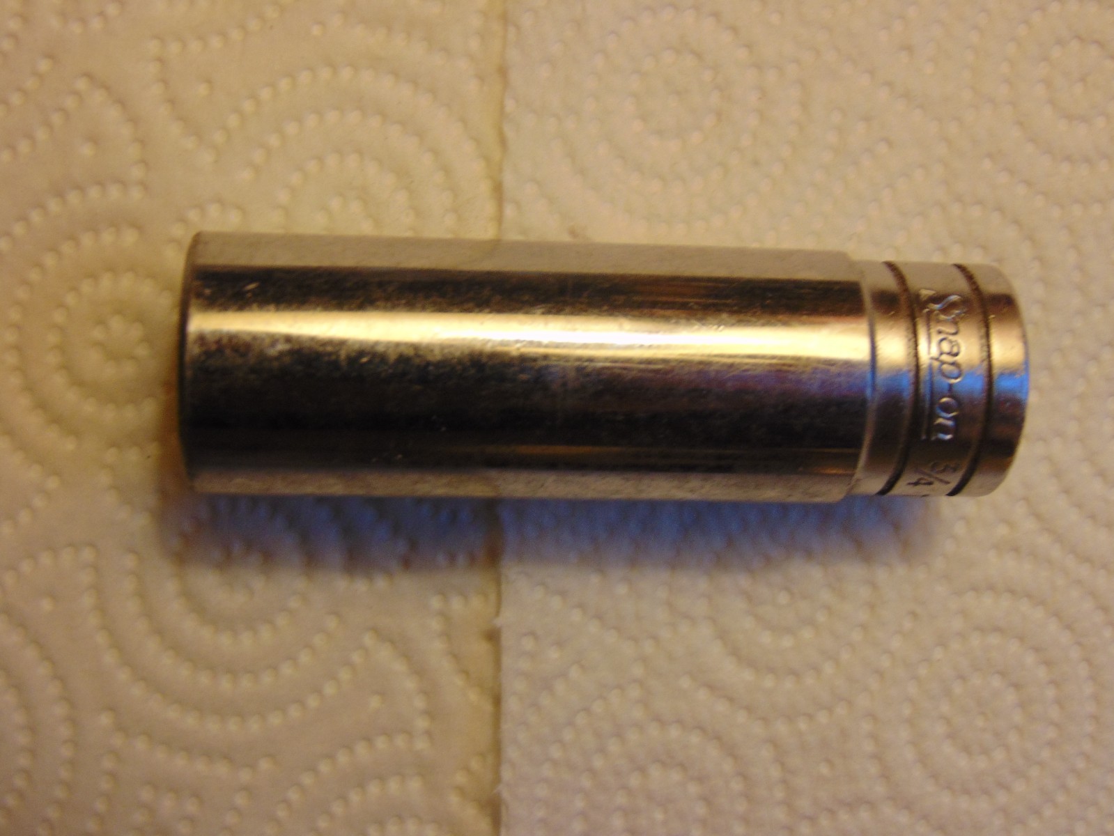 Snap-On Tool Deep Chrome Socket TS241 1/2″ Drive 3/4″ SAE 6pt USA