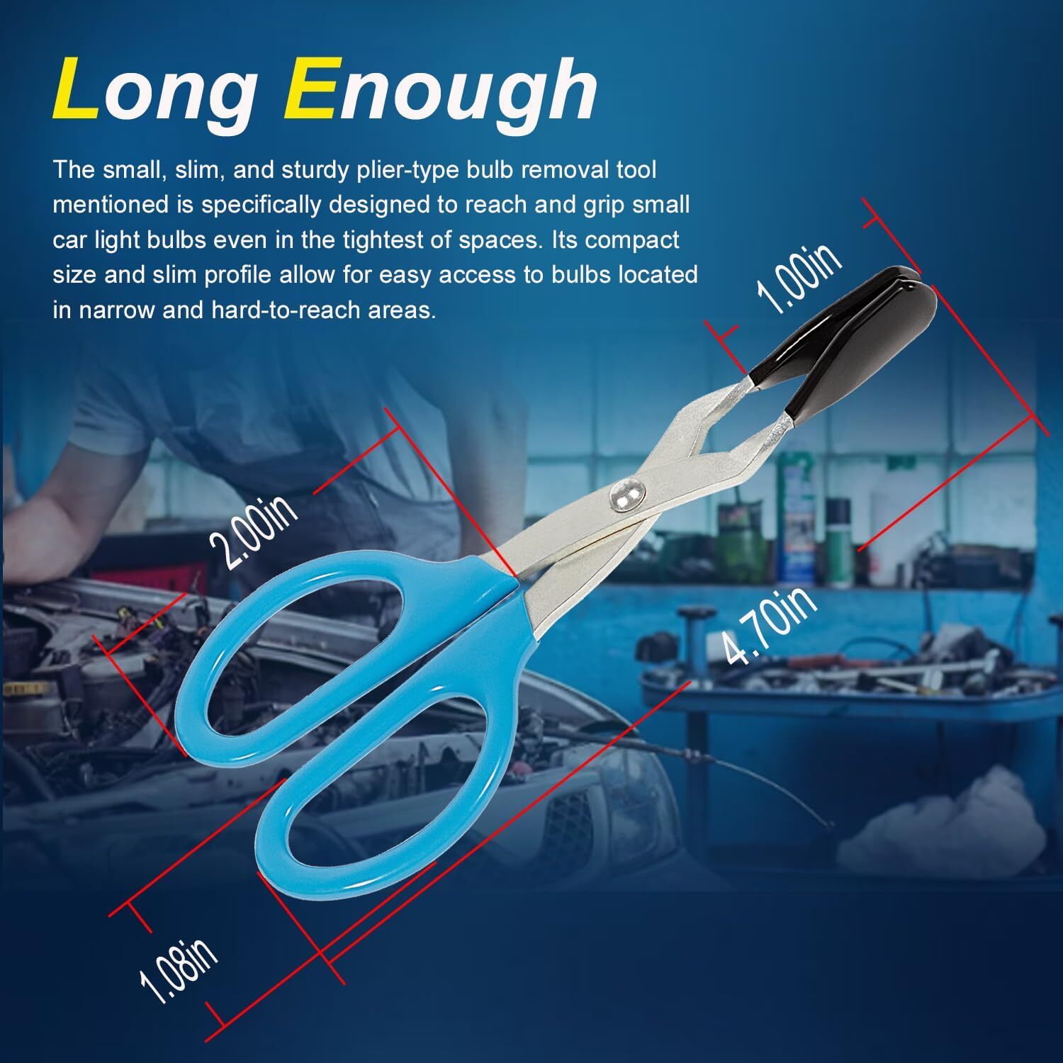 Mini Bulb Pliers, Mini Bulb Removal Tool for Removing Miniature Mini Bulbs