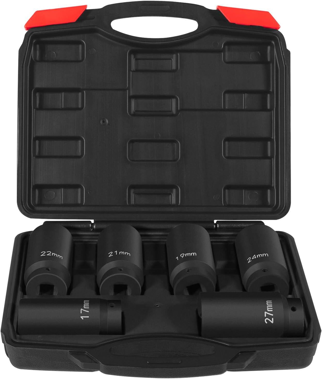 Crank Bolt Socket Set 17/19/21/22/24/27mm Harmonic Balancer Deep Impact Metric