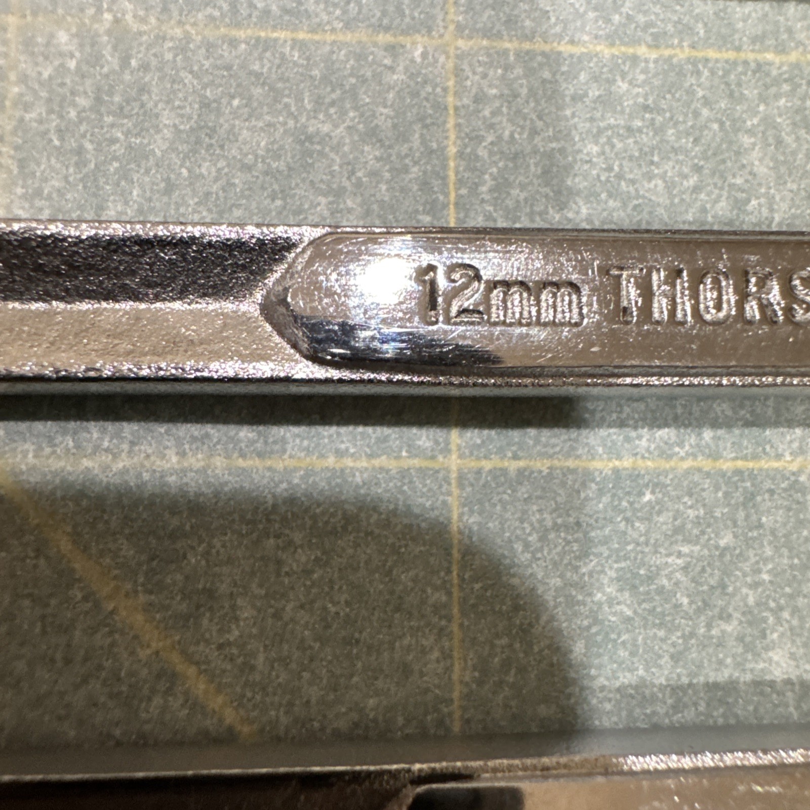 Vintage Thorsen 8 Piece Metric Combination Wrench Set Made in USA