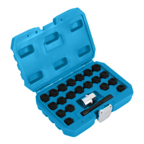 22x Wheel Locking Key Set for Audi Anti-Theft Wheel Rim Lug Nut Master Removal