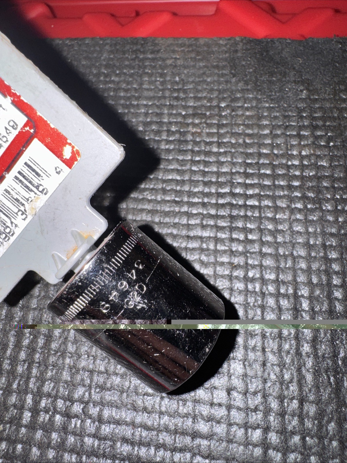 $17 Socket Sears Craftsman 18MM 12 Pt 3/8″ Drive Shallow Easy Read 34649 USA NOS