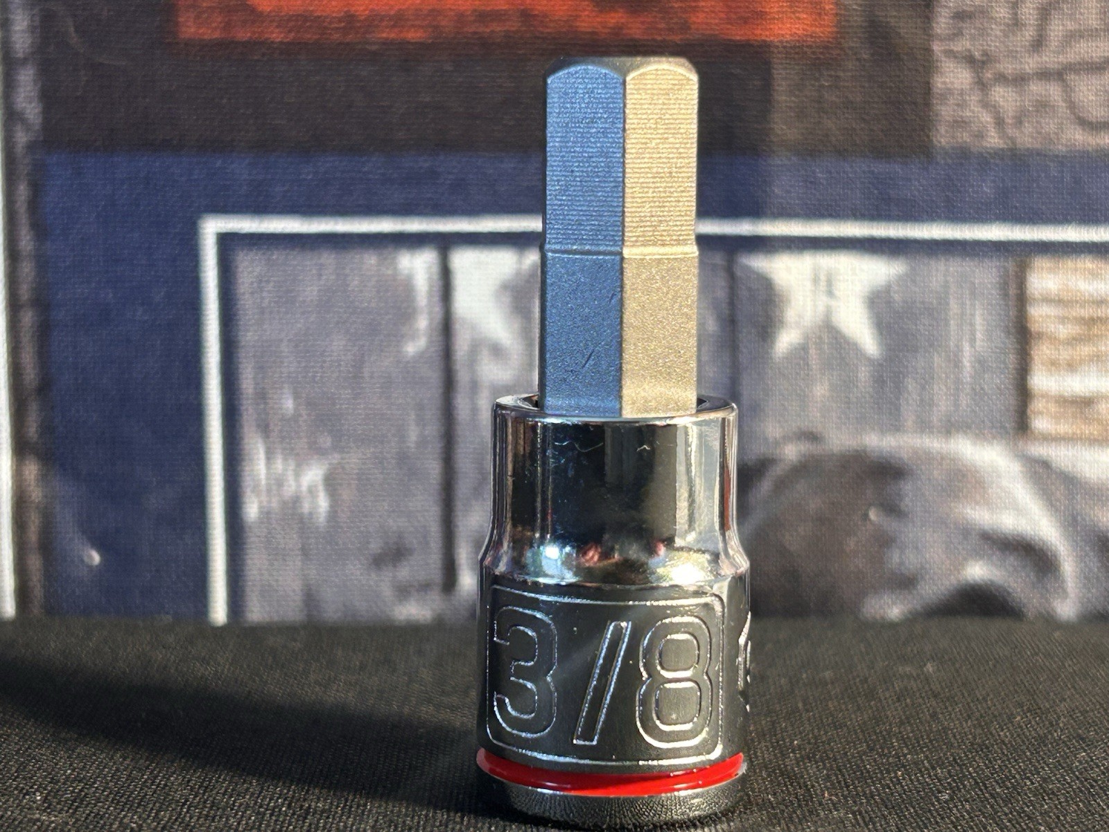 QUINN 3/8 x 3/8″ Dr Hex Bit Socket