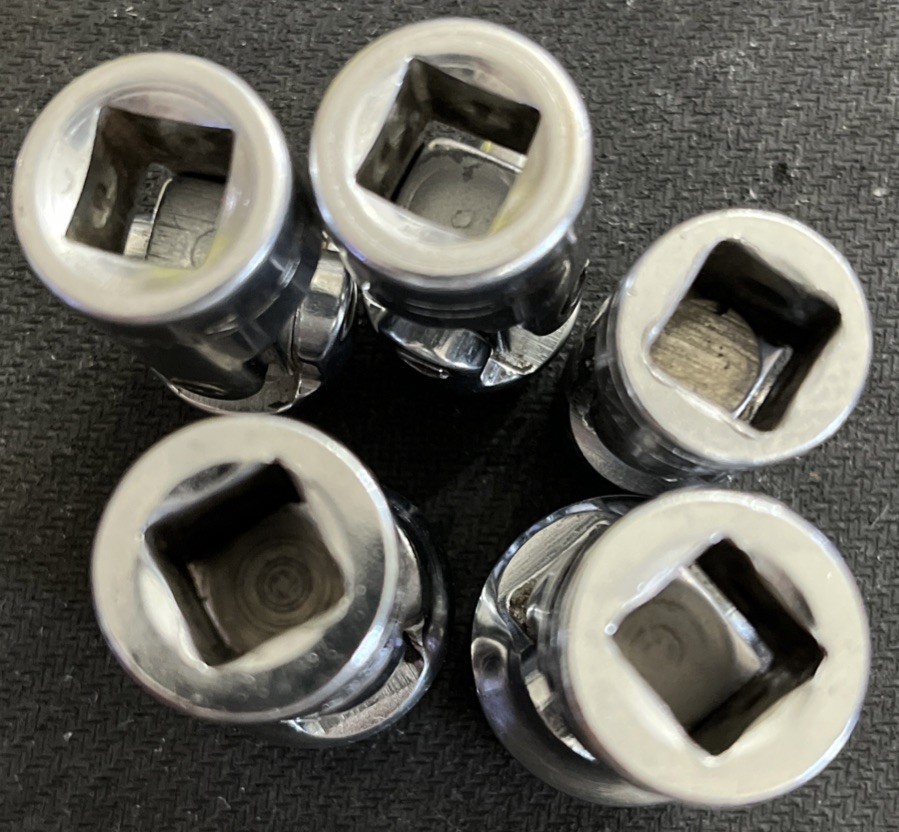 Snap On Universal Socket Set 3/8″Dr 6Pt 1/2 11/16 3/4 Craftsman US 3/8 7/16 12pt