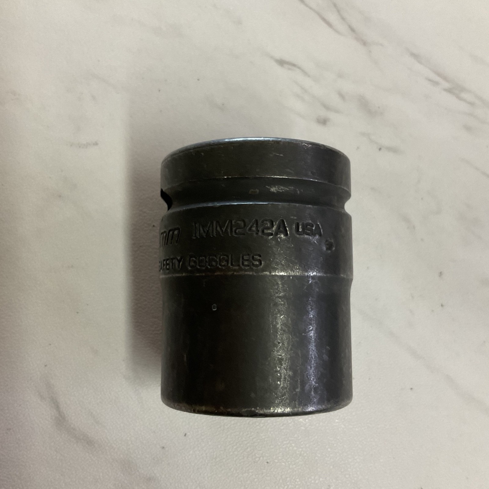 Snap-on IMM242A 3/4″ Drive 6-Point Metric 24mm Flank Drive Shallow Impact Socket