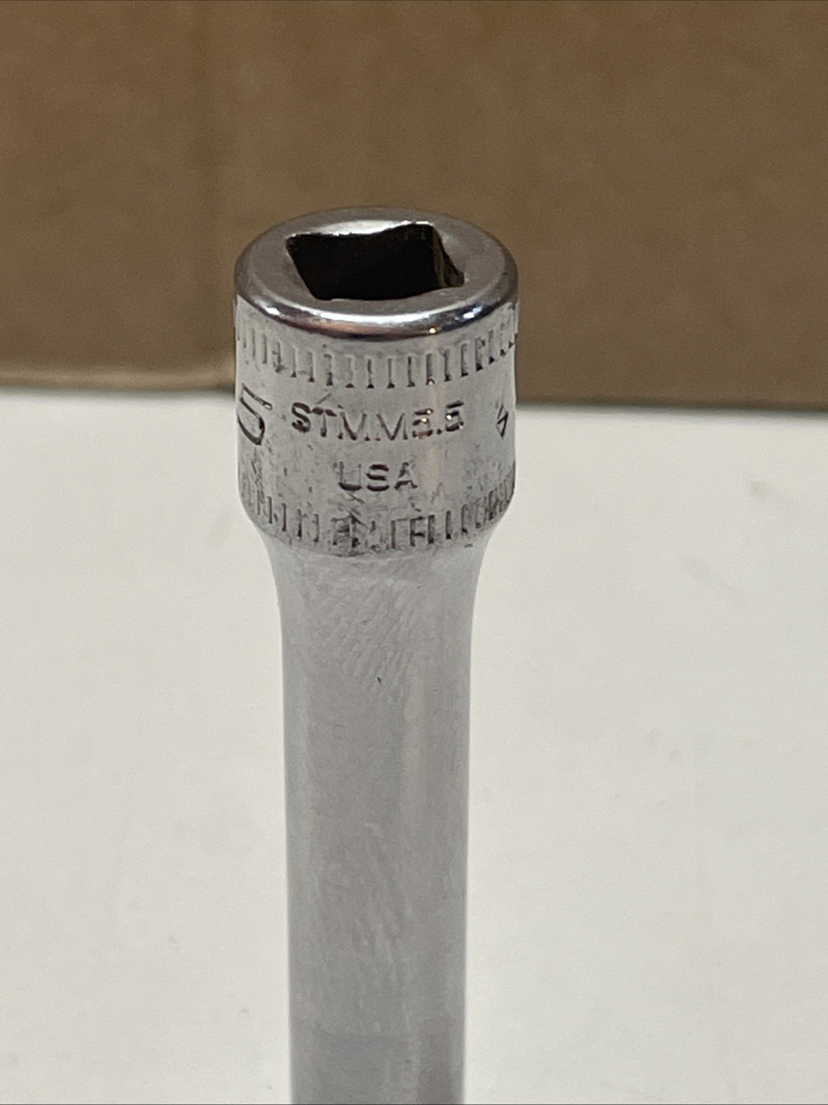 Snap-on 1/4″ Drive 6-Point Metric 5.5mm Flank Drive® Deep Socket STMM5.5