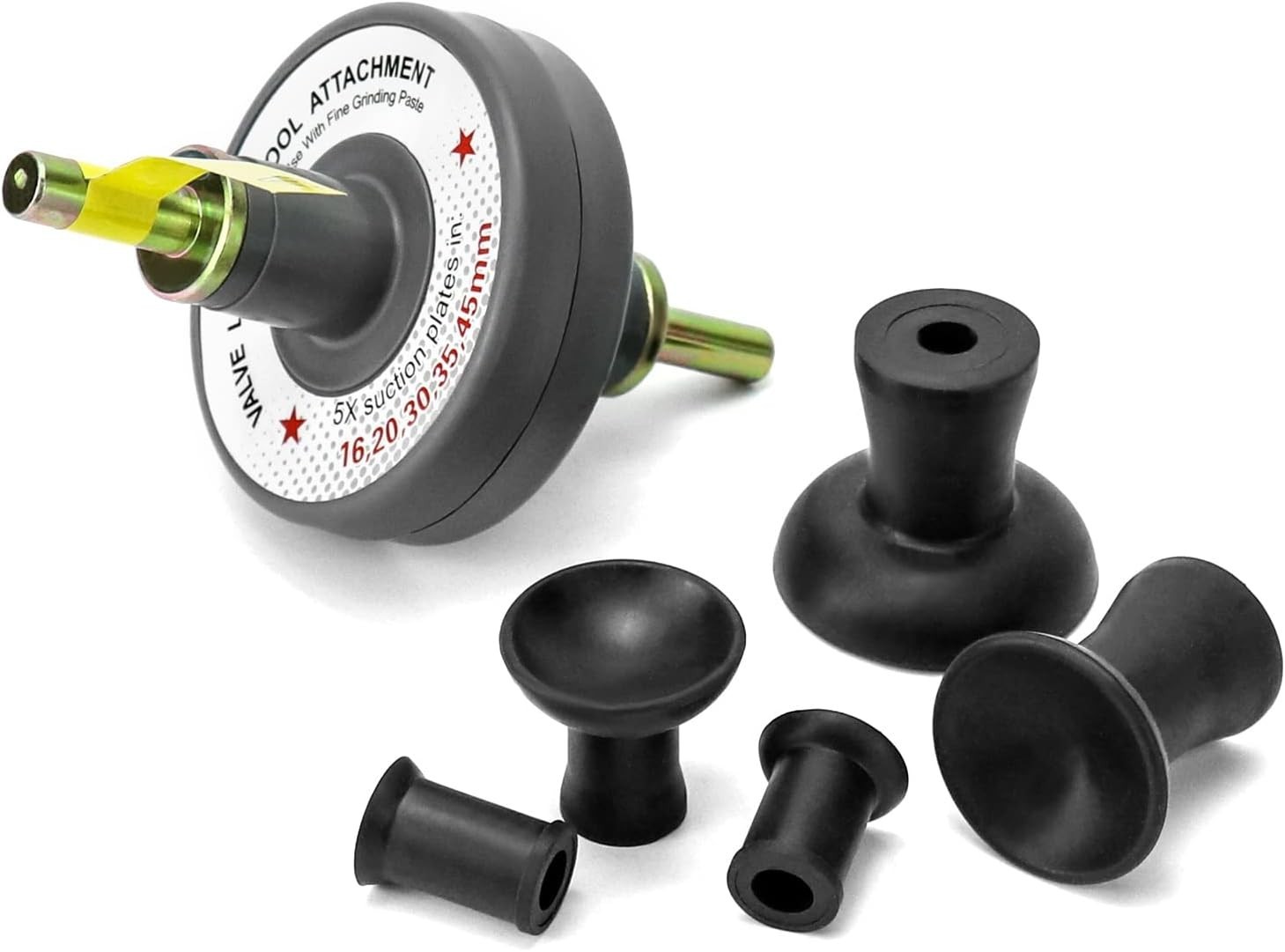 Valve Lapping Tool Attachment Kit Valve Lapper for Drill Valve Grinding Engine