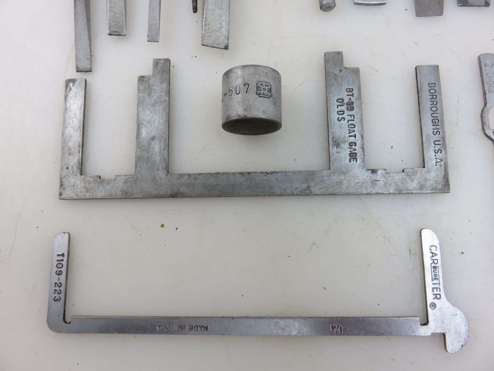 Kent-Moore Snap-On & More Carburetor Float Level Gauge Adjustment Tool Set 20pc