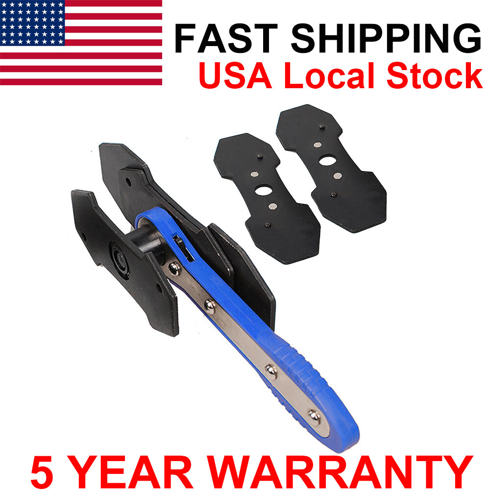 Car Ratchet Brake Piston Spreader Wrench Caliper Pad Install Tool Press Portable