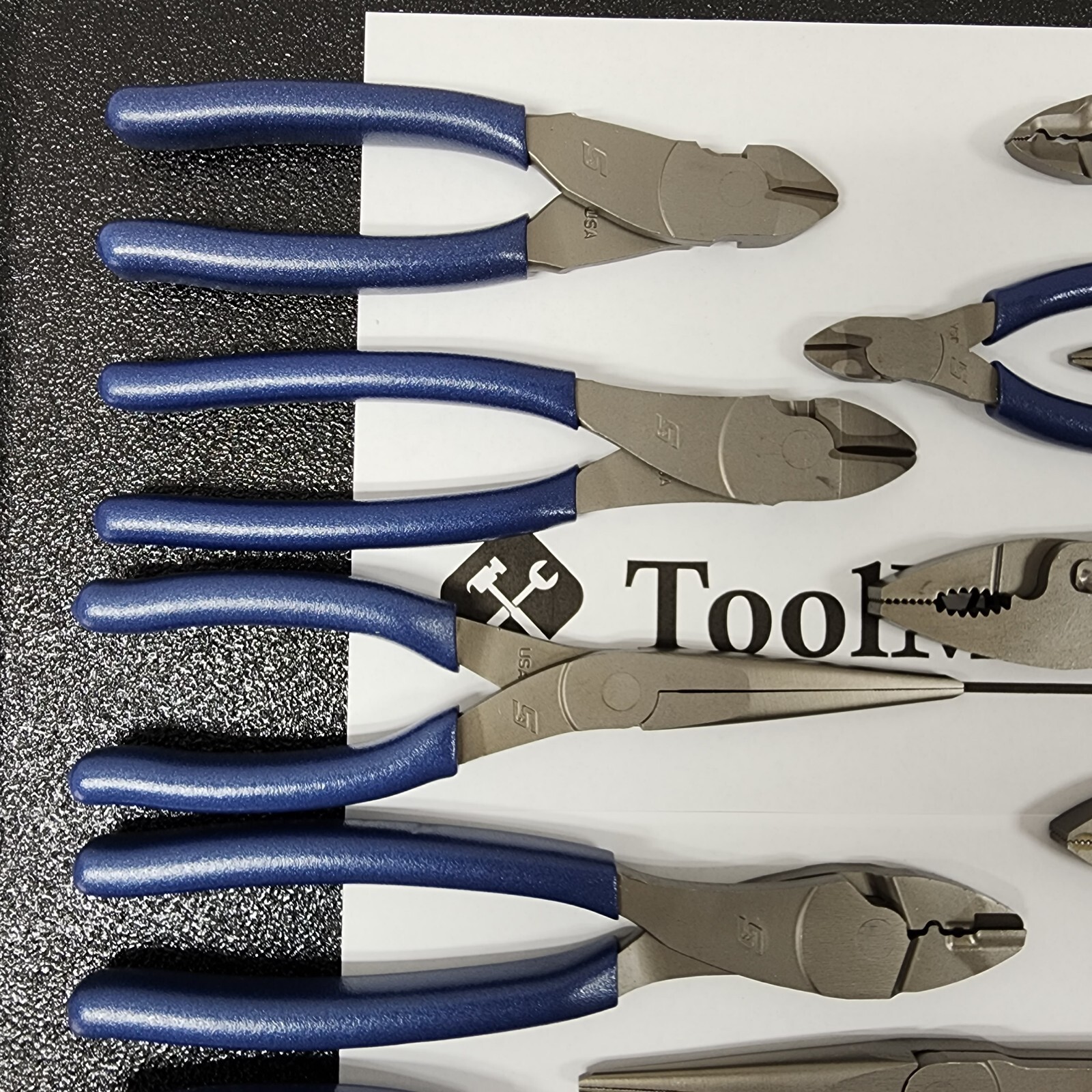 Snap-on Tools USA NEW 14pc POWER BLUE Master Plier/Cutter/Stripper Set LN47ACF