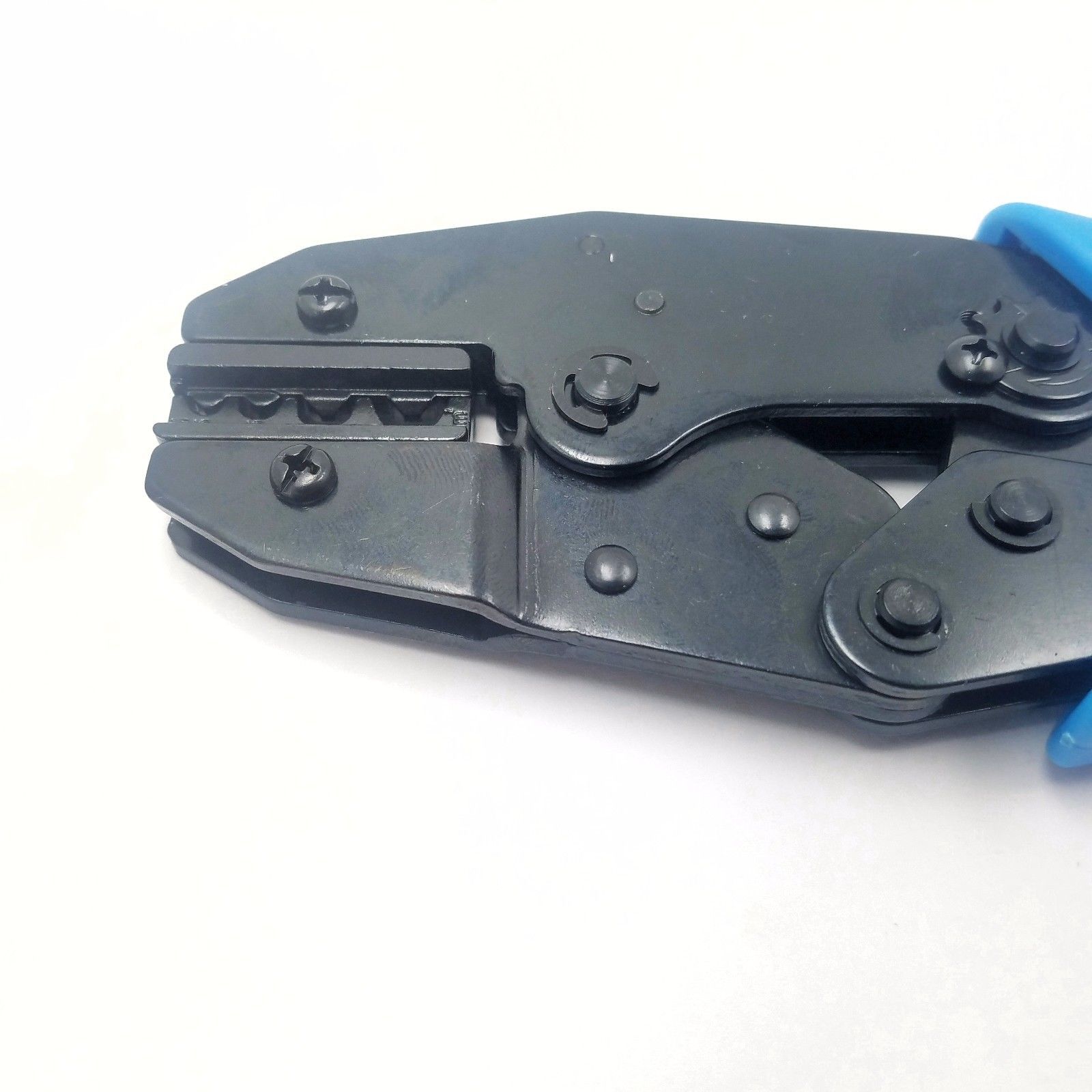 Interchangeable Ratchet Crimping Tool HT-336FM + Dies HT-2N & HT-2E Pin Terminal