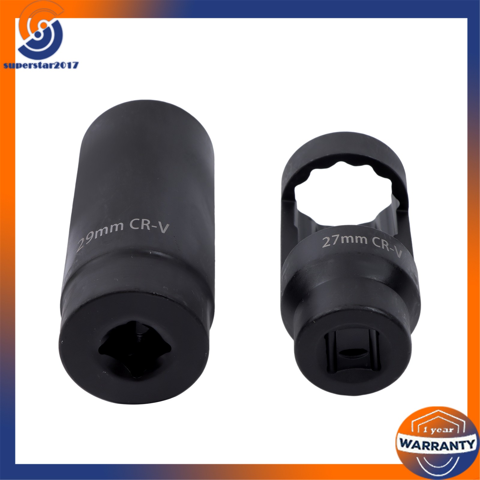 7Pcs O2 Oxygen Sensor and Oil Pressure Sending Unit Removal Socket Tool Set