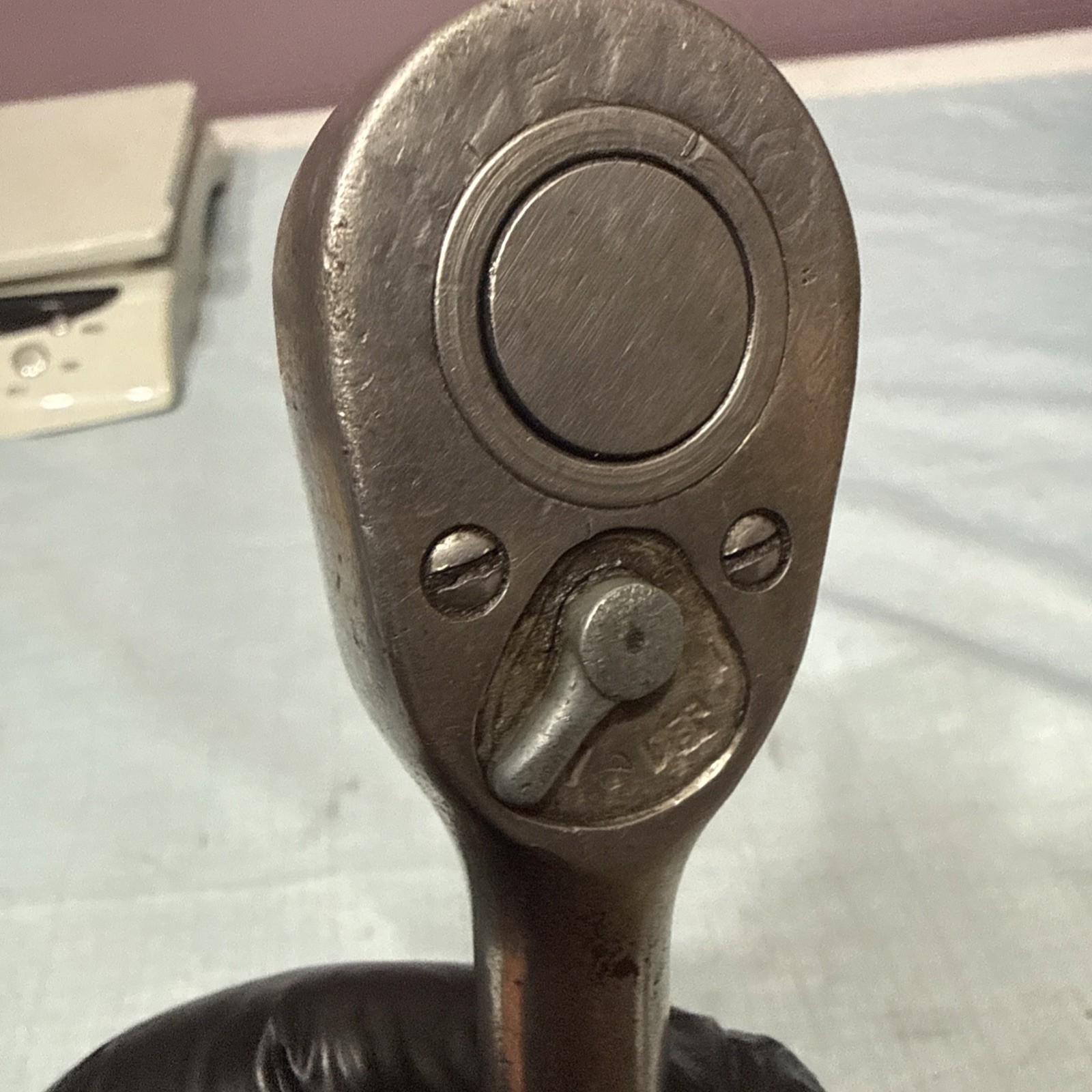 Vintage Snap-on Long Handle 1/2″ Drive Ratchet 71-15 USA