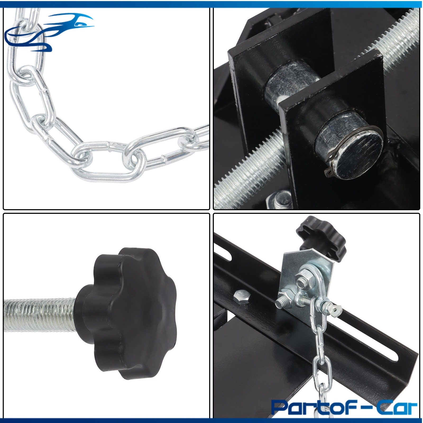 For Vehicle Repairs 1/2 Ton High Capacity Transmission Floor Jack Adapter