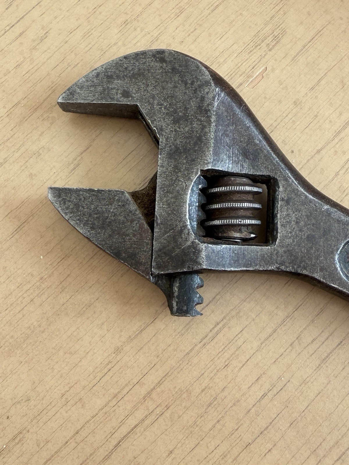 Vintage Fulton Made In Germany 1/2×8” Adjustable Wrench *Drop Forged Steel