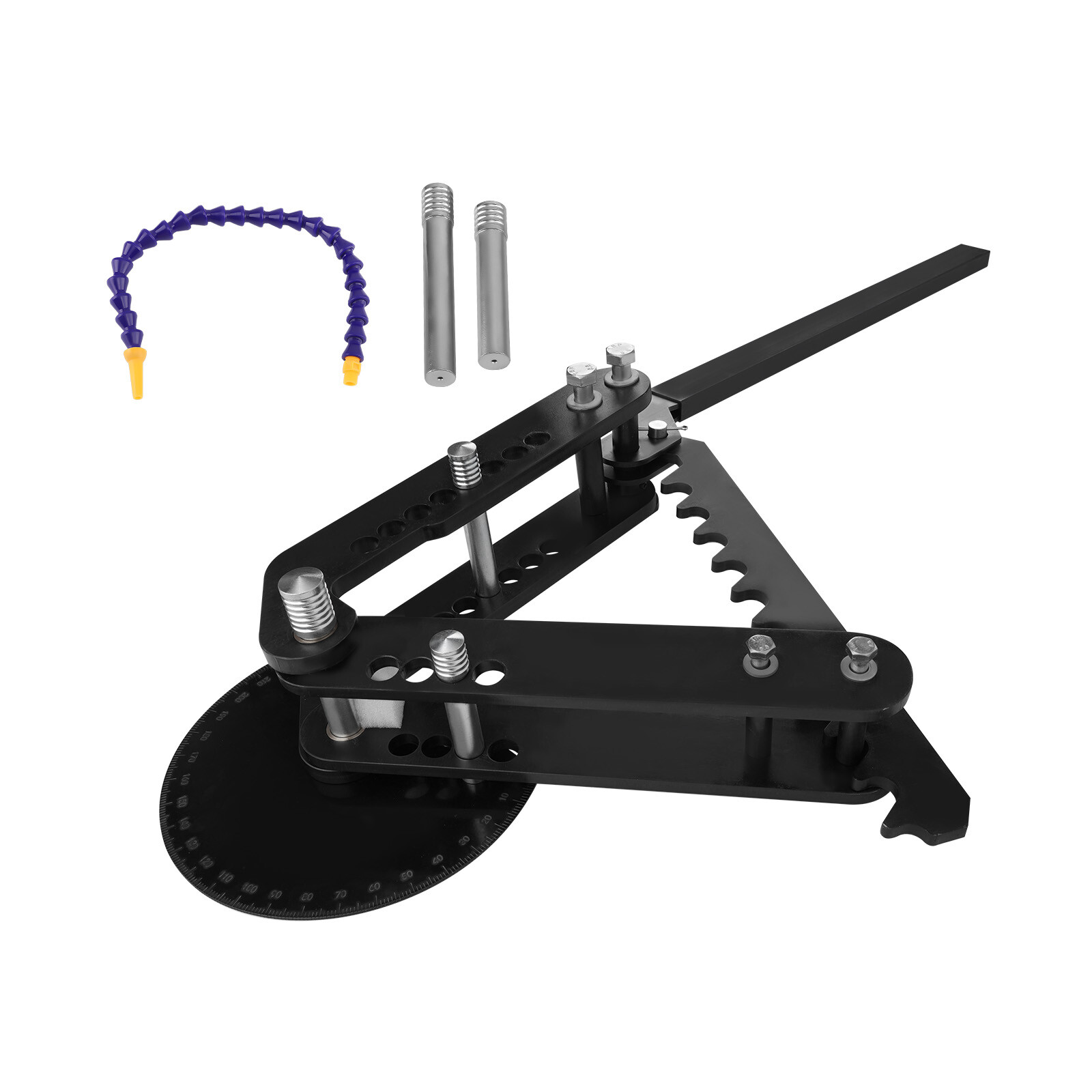 Oxide Coating Steel Manual Hand Bender Tubing Tube Bender Black New