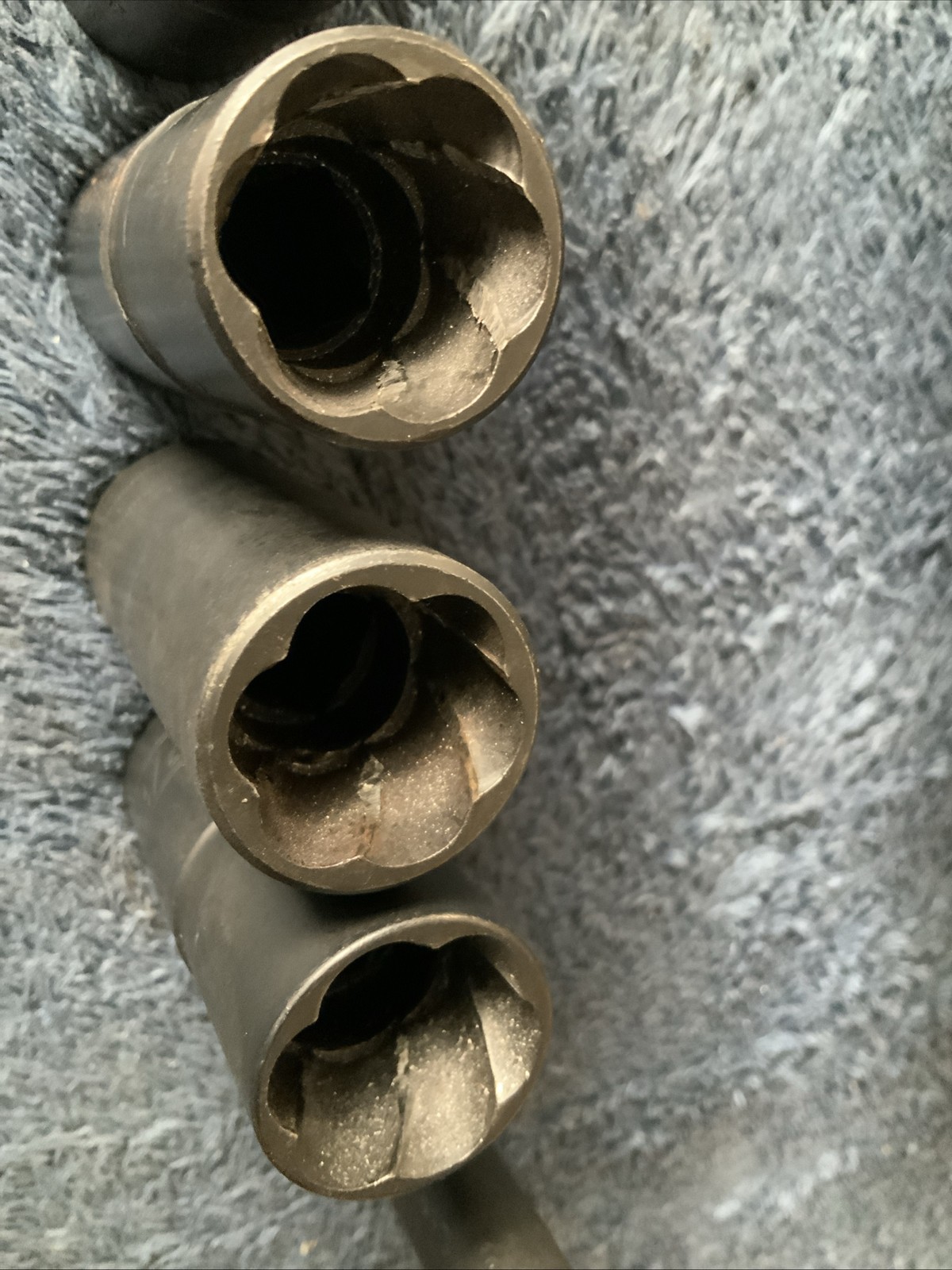 Blue Point Wheel Flip Socket Set…has Wear…..see Pics……complete Set