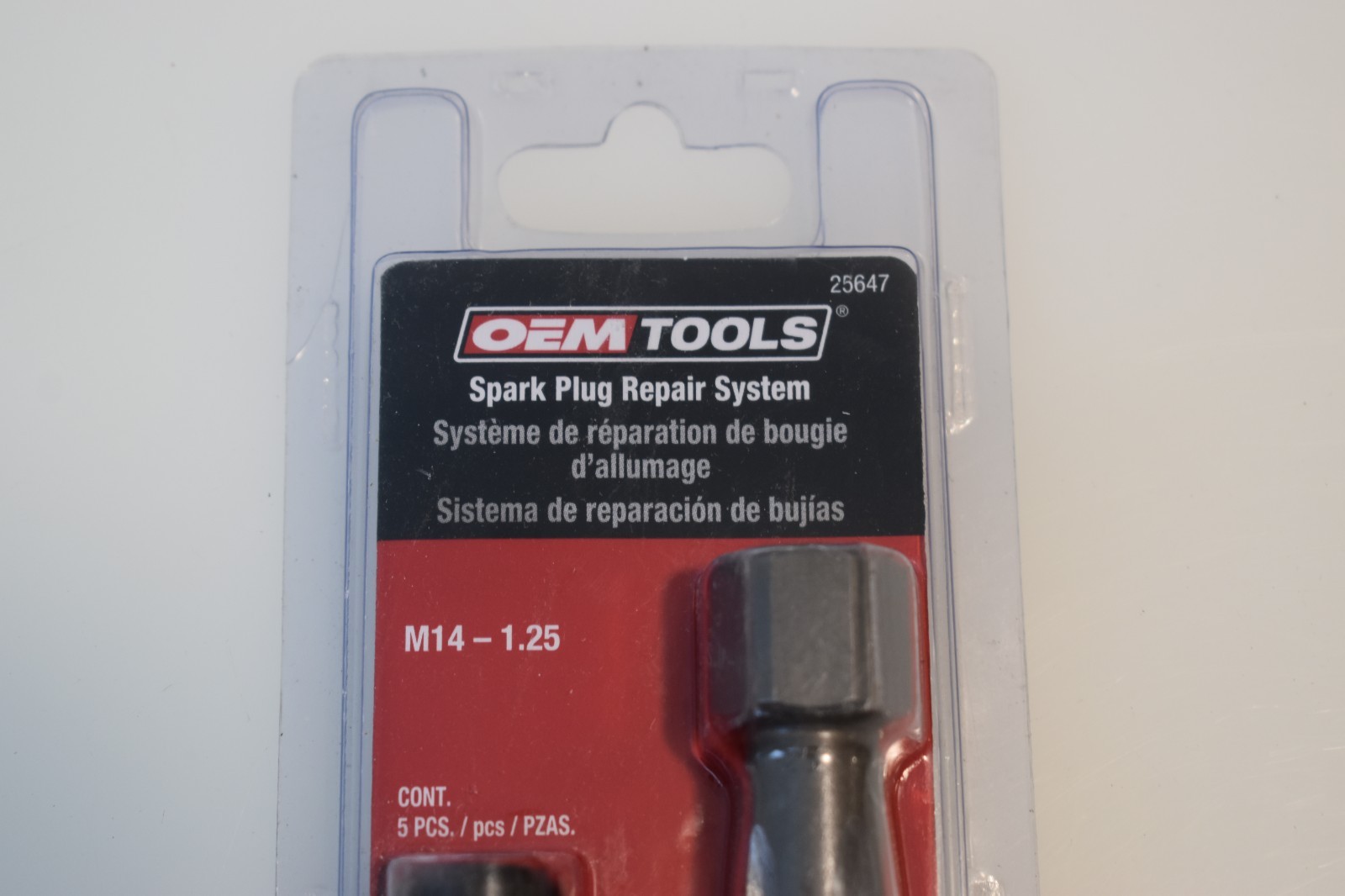 OEM TOOLS 25647 Fix A Thread Repair System Spark Plug Repair Size M14 – 1.25