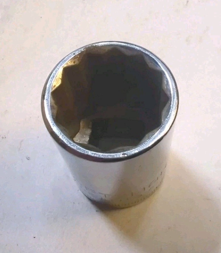 Craftsman USA 19mm Socket 12 Point 1/2″ Drive G 44238