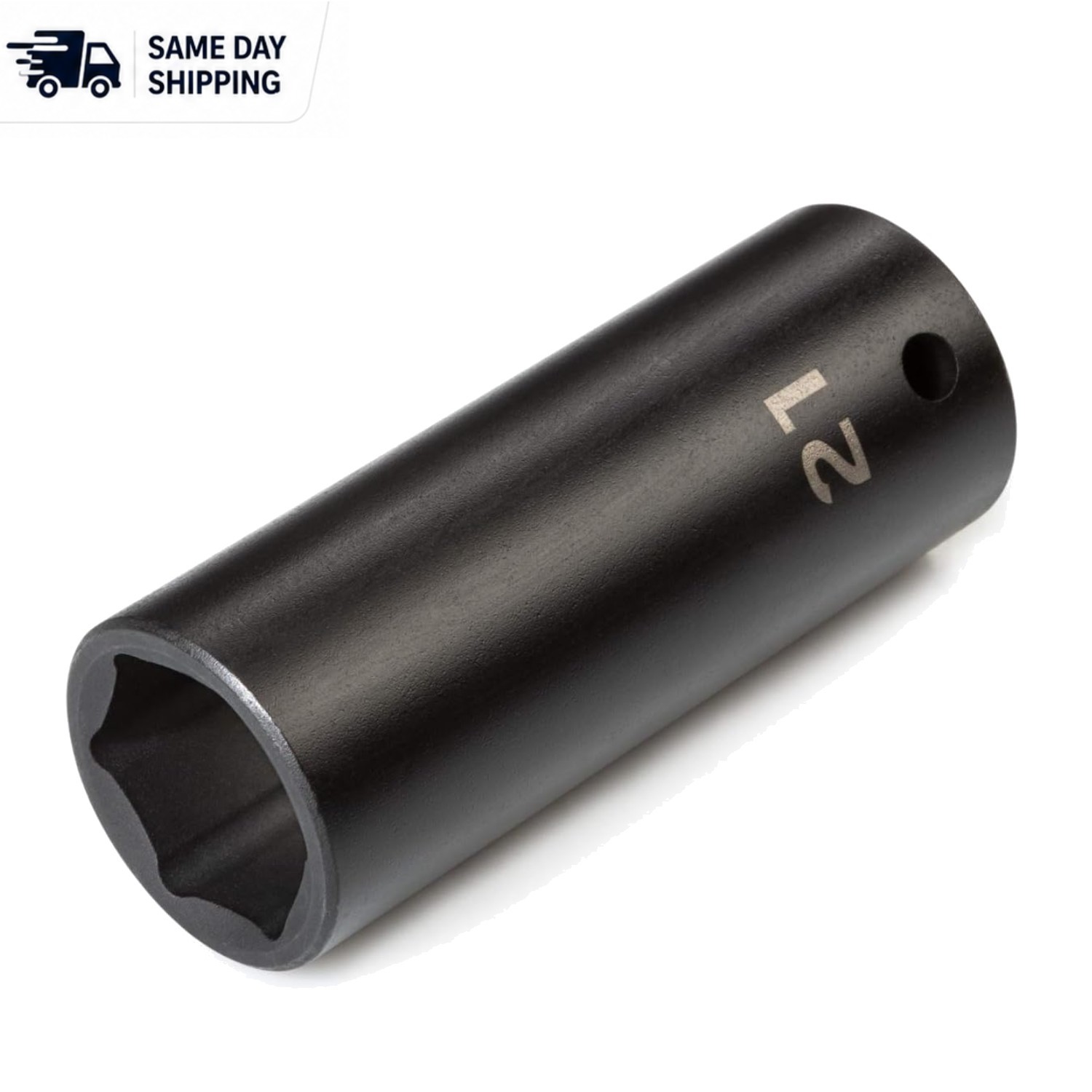 1/2 Inch Drive x 21 mm Deep 6-Point Impact Socket |