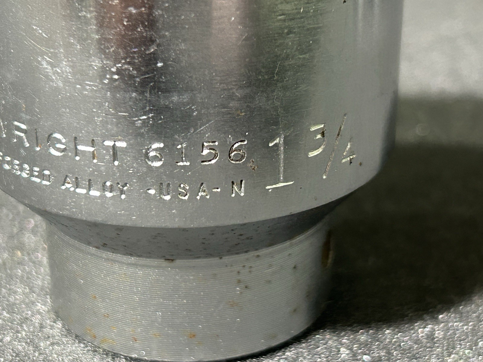 Lot of 3 WRIGHT 3/4″ Drive 12 Pt Sockets – 6156 1-3/4″ 6146 1 7/16” 6140 1 1/4”