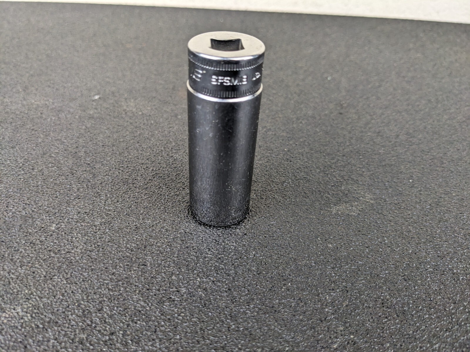 #bj408 Snap-On Tools USA NEW SFSM18 3/8″ Drive 6 Point 18mm Metric Deep Socket