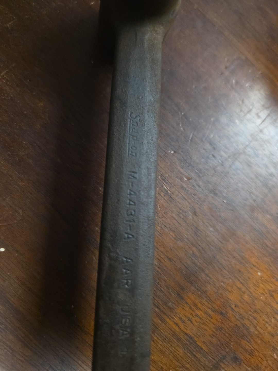 Snap-On M-4431A Railroad Inspector Brake Wrench USA – Rare Vintage Tool