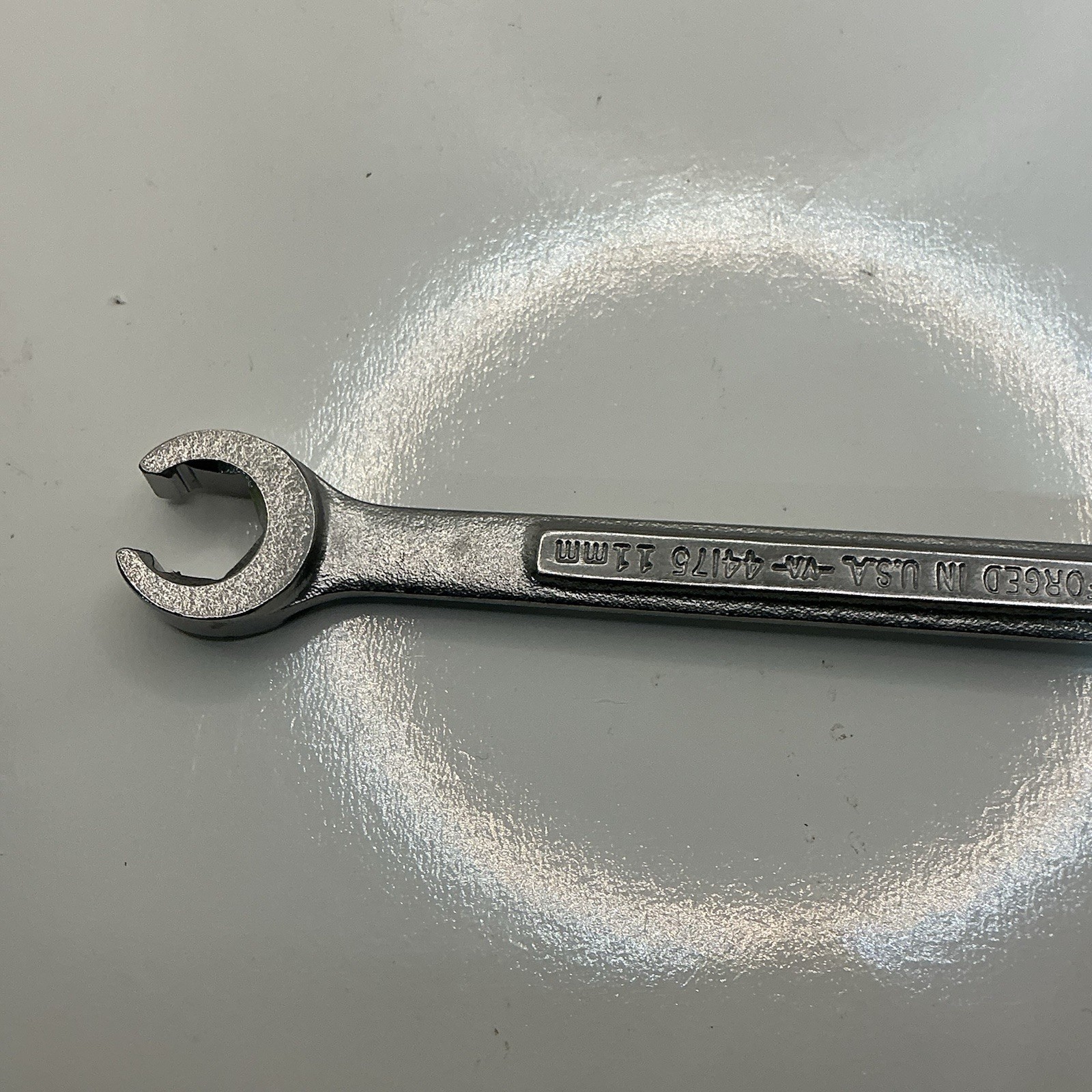 Craftsman 9mm x 11mm Metric Flare Nut Line Wrench Double Open End USA