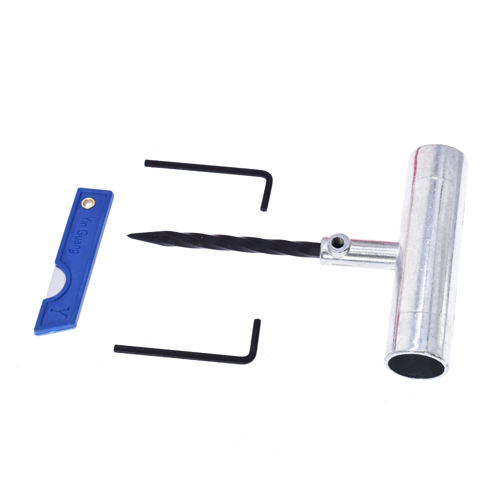 Labwork Tire Repair Kit Flat Tire Repair Car Truck Motorcycle Plug Patch 57Pcs