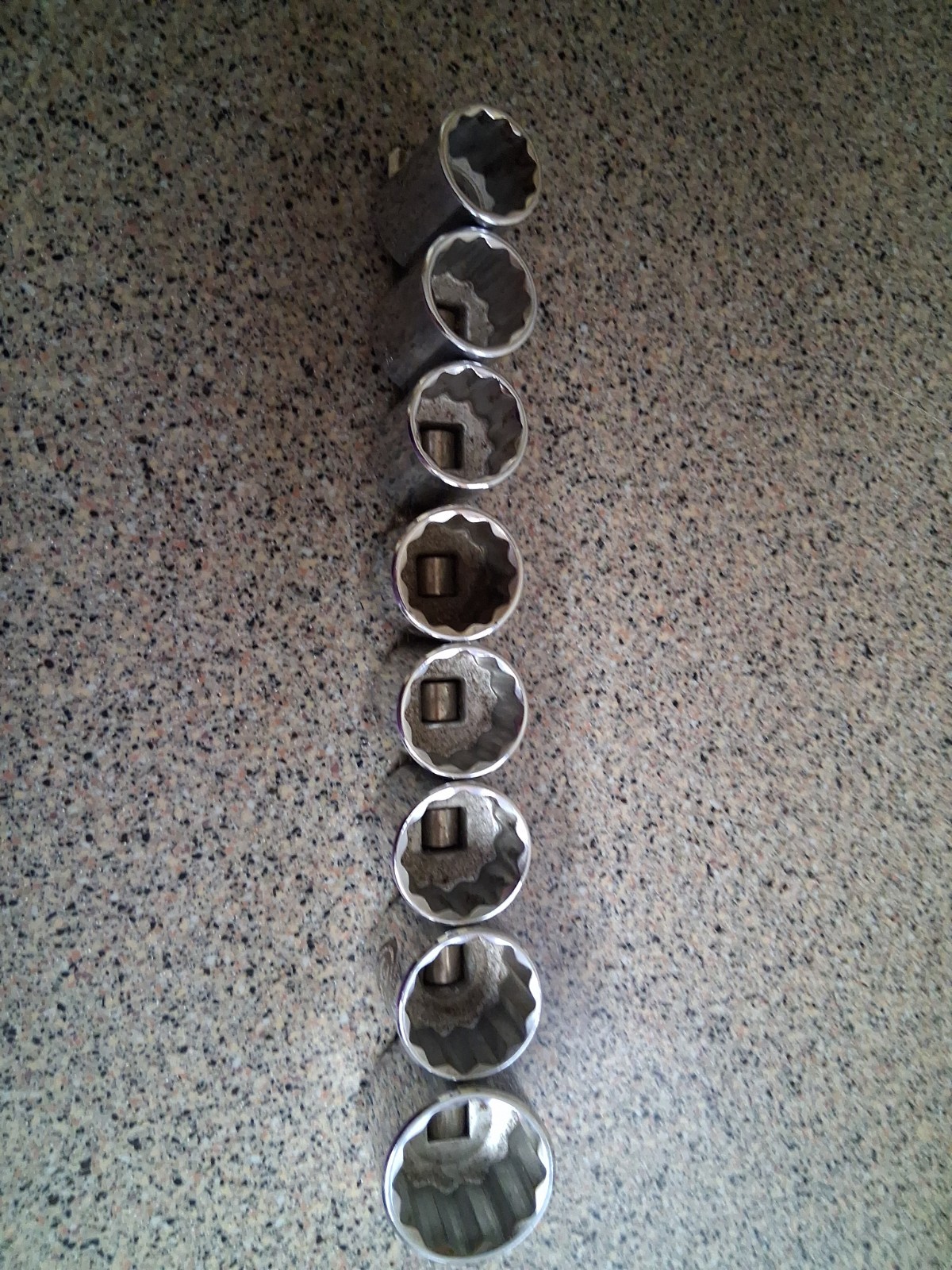Armstrong 12 Point 1/2 Drive 8 Piece Socket Set 25mm to 36mm
