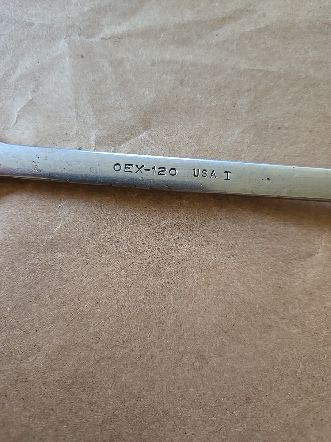 Snap On 3/8″ 12PT Short Chrome Combination Wrench OEX-120