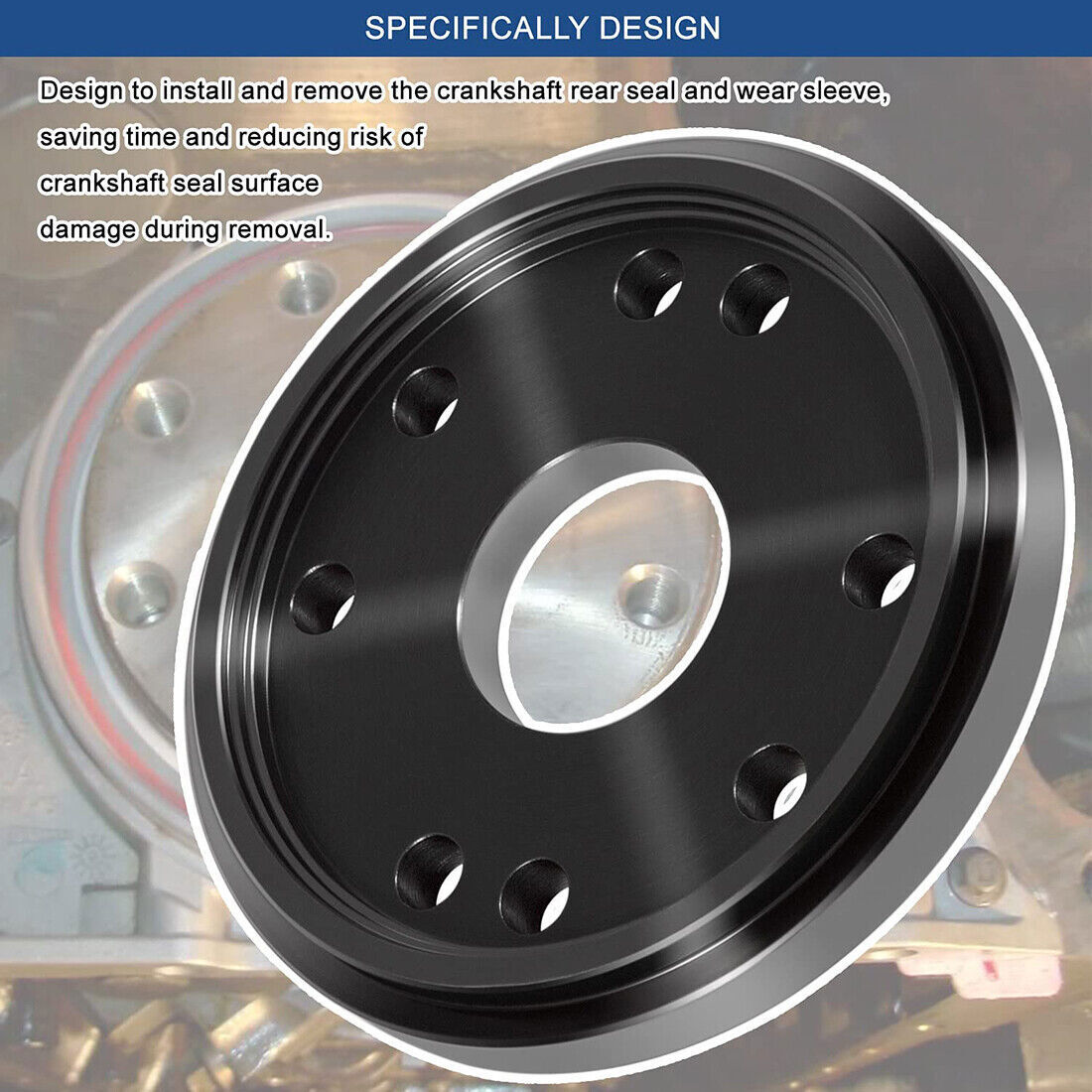Rear Crankshaft Seal & Wear Sleeve Installer for Cummins 3.9L,5.9L,6.7L,ISC 8.3L