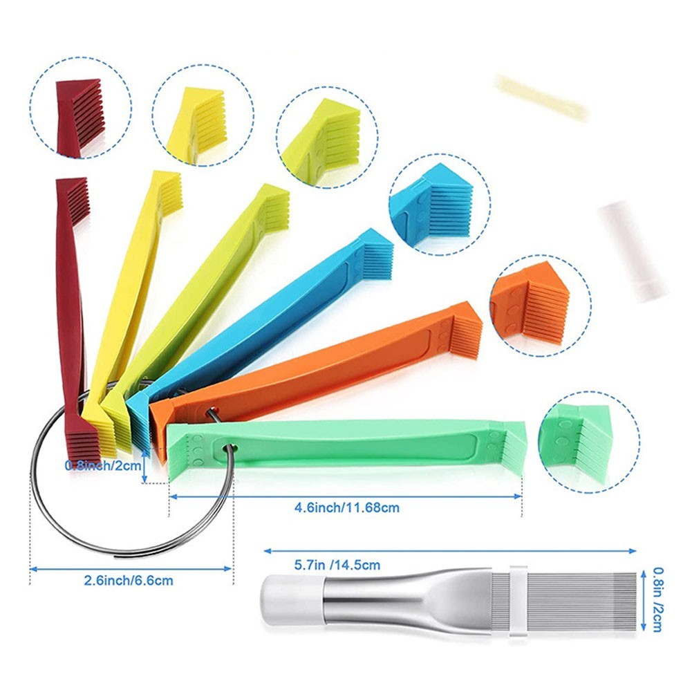 Fin Comb Set Kit/set Plastic Stainless Steel 4PCS/4PACK ABS Hot/Easy To Install