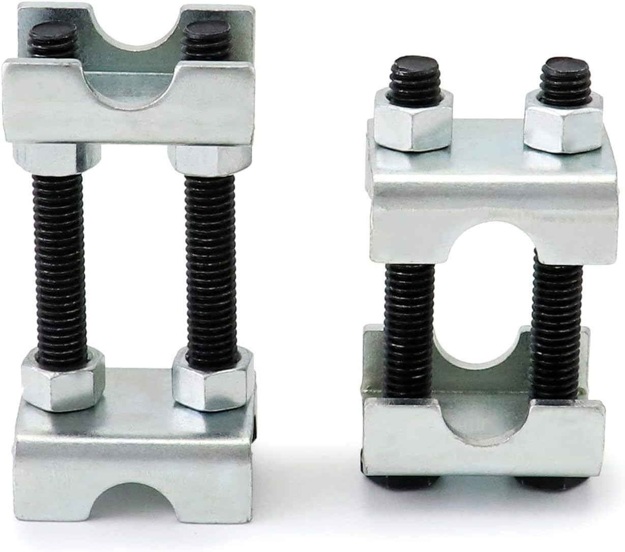 8 Pack 2-Way Adjustable Spring Spacers – Universal Steel Coil Spring Compressors