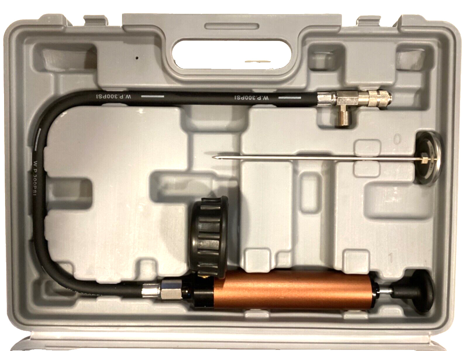 Performance Tools NEW Cooling System Pressure Test Kit In Snap Latch Case W89733