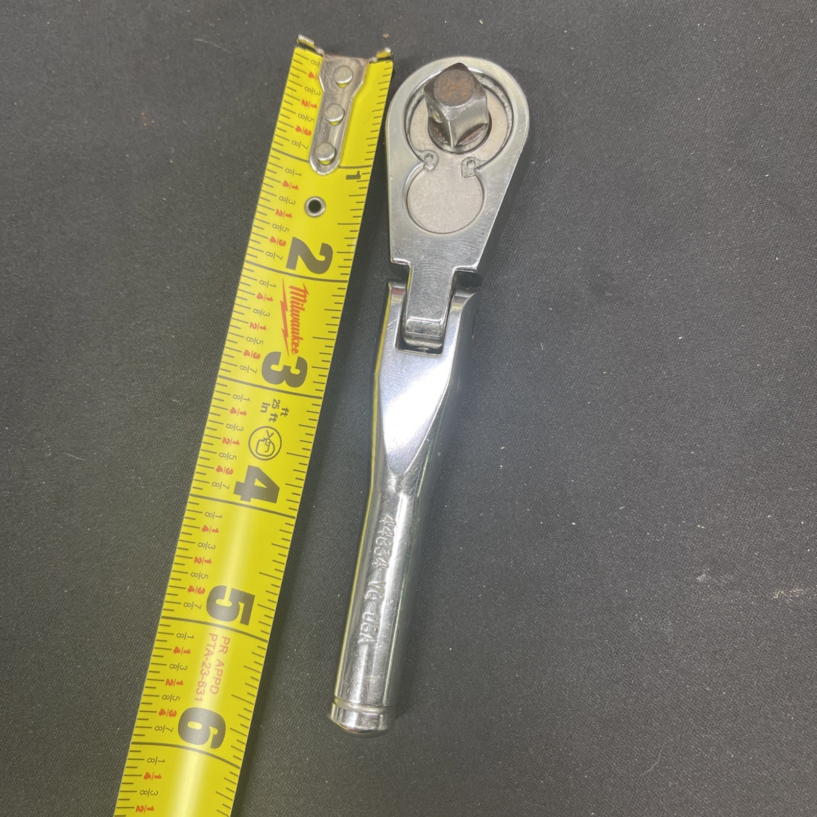 Craftsman 44834 3/8″ Drive Flex Head Ratchet USA Made Quick Release (86)