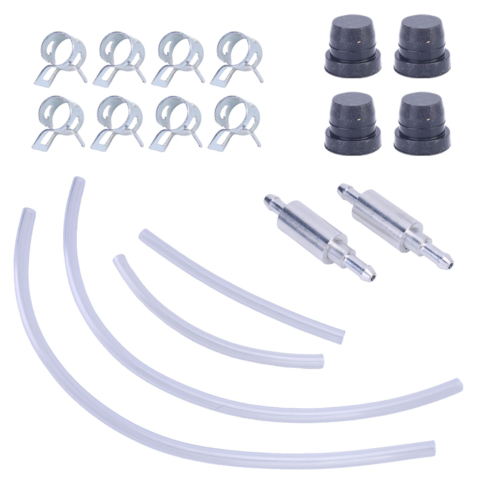 Car Motorcycle Clutch Brake Bleeder Hose One Way Valve Tube Bleeding Tool 2 Set