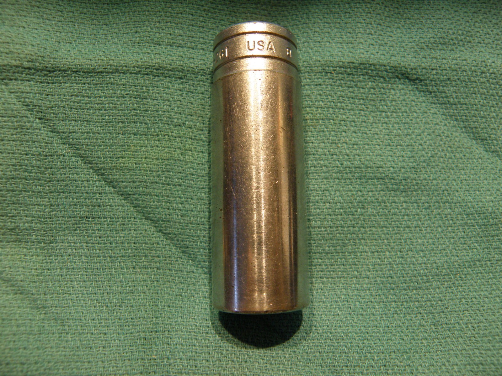 Snap-On 1/2″ Drive, 12 Point, 13/16 Deep Socket. S-261 Very Good Condition. USA.