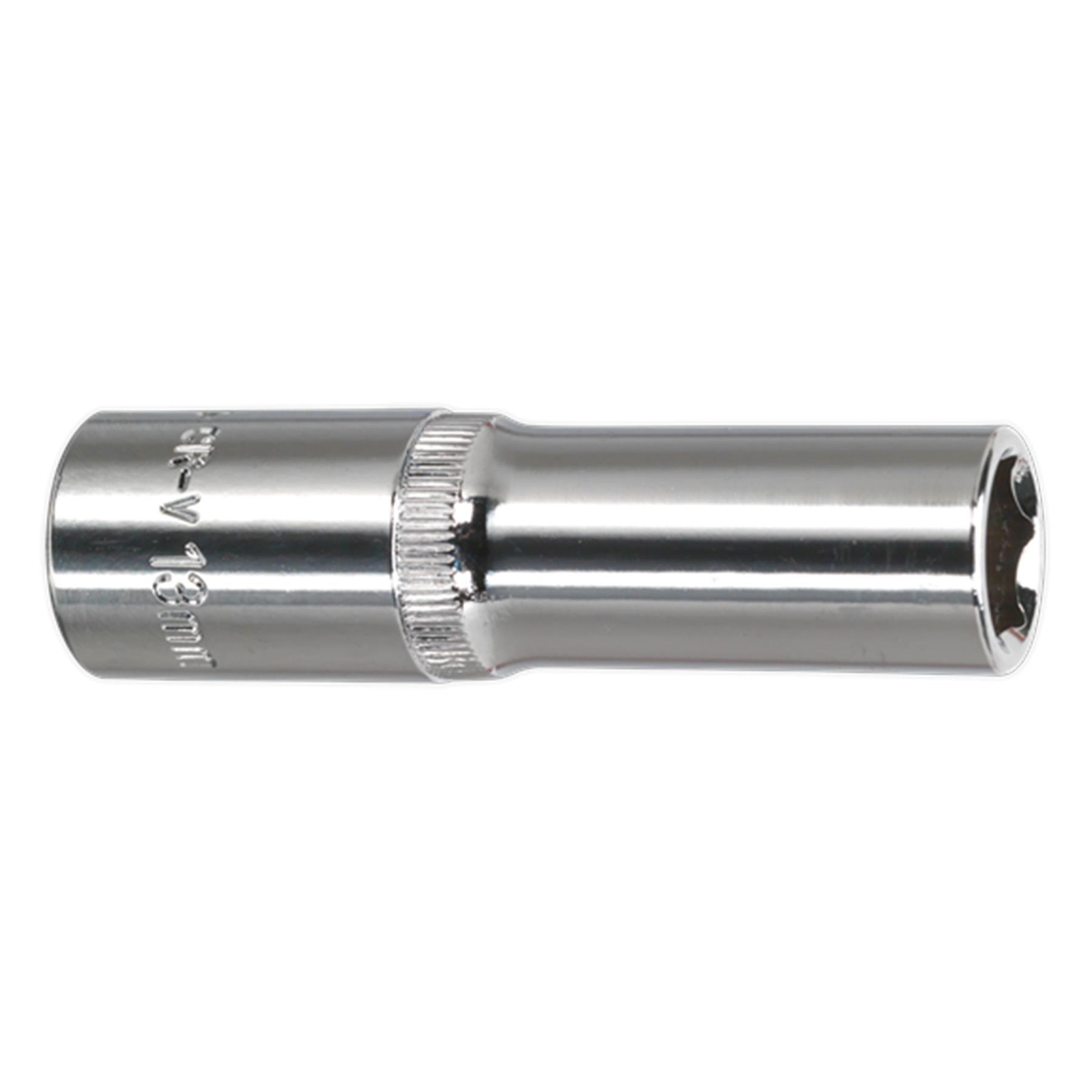 Sealey WallDrive Socket 13mm Deep 1/2″Sq Drive Fully Polished Socket – SP1213D
