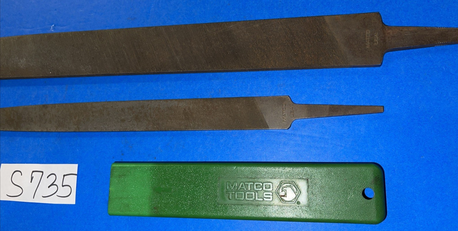 MATCO TOOLS 5 PIECE ASSORTED FILES 5 INCHES TO 19 INCHES LONG