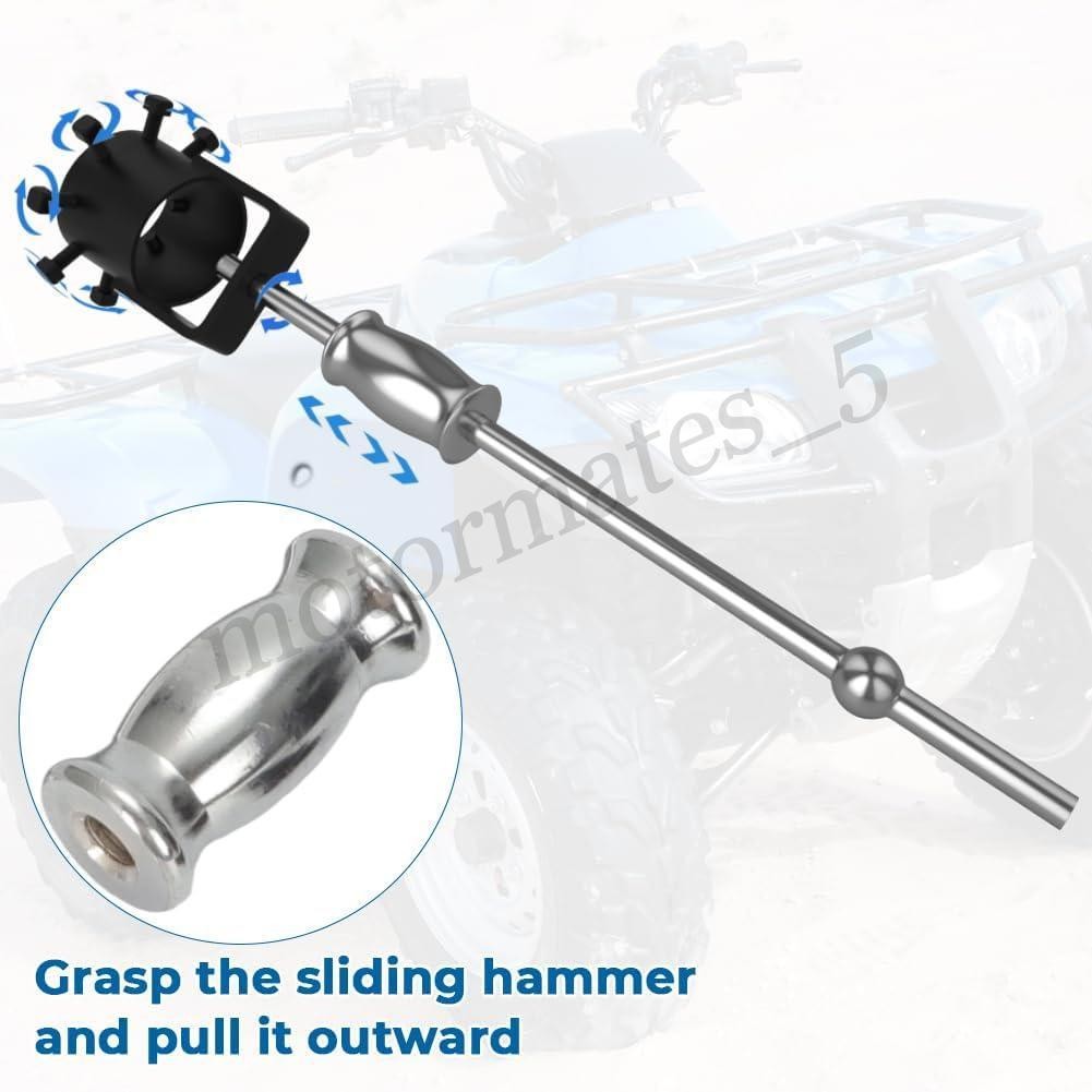 3.7″ CV Axle Shaft Puller Removal Tool w/ Slide Hammer UTV/ATV HD Bushing Puller