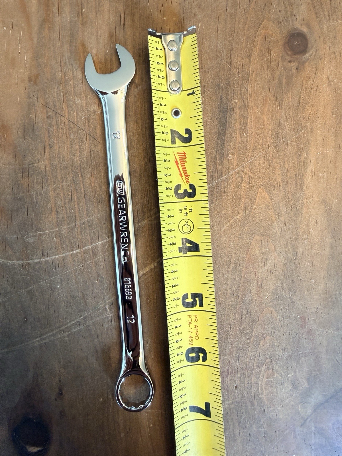 Metric GEARWRENCH Combination Wrench Polished Chrome – Pick A Size – Gear Wrench
