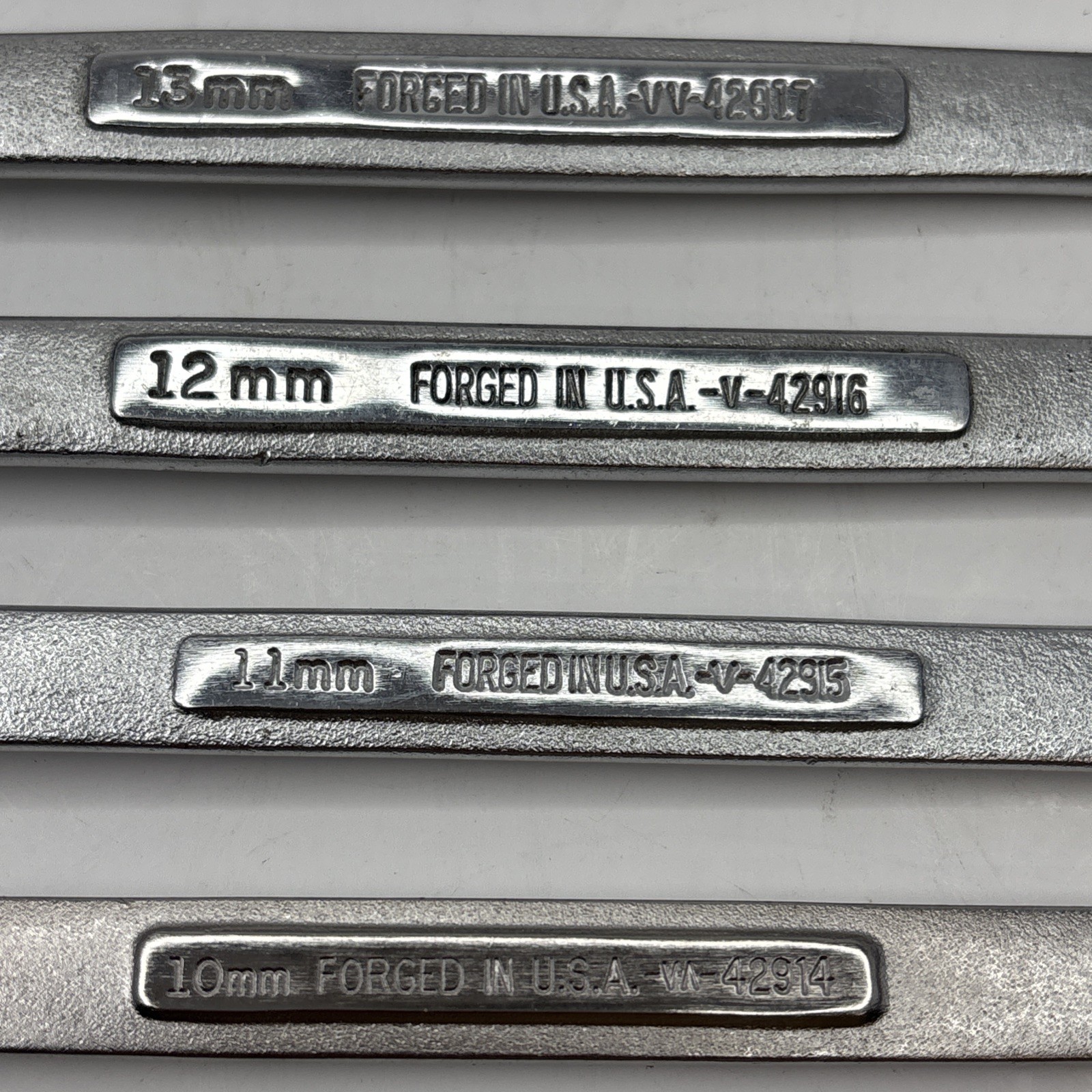 CRAFTSMAN 14 Pc Combination Wrench Lot Metric 12pt V Series USA 6mm-19mm