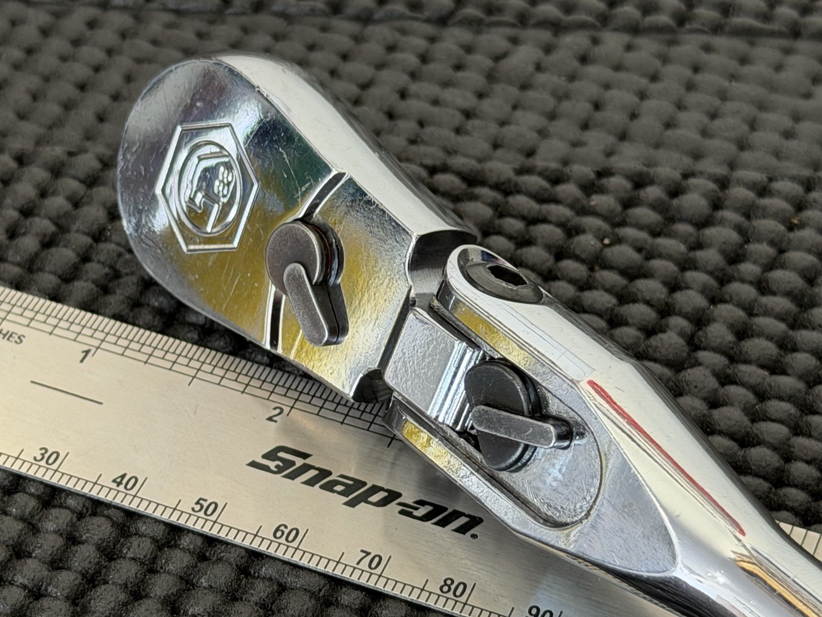Matco 3/8” Drive 88 Tooth 11-1/2″ Locking Flex Head Ratchet USA🇺🇸 – BFR128LF