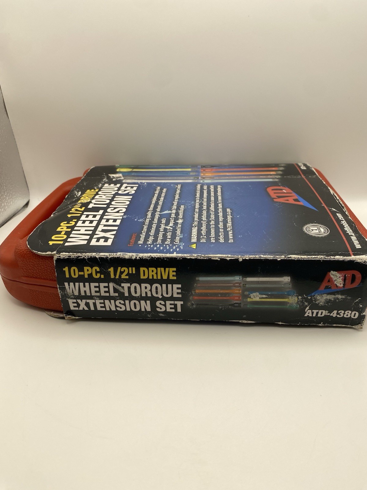NEW ATD 4380 – 10 Pc. 1/2in. Dr. Wheel Torque Extension Set